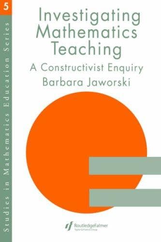 Tapa de Investigating Mathematics Teaching