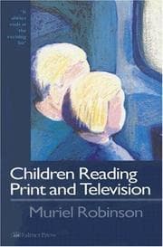 Tapa de Children reading print and television