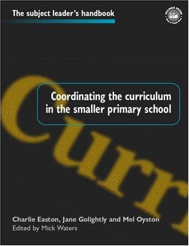 Tapa de Coordinating the curriculum in the smaller primary school