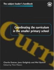 Tapa de Coordinating the curriculum in the smaller primary school