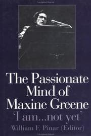 Tapa de The passionate mind of Maxine Greene