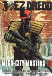 Tapa de Juez Dredd. Mega-City Masters 01