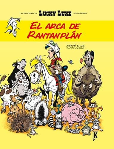 Tapa de Lucky Luke. El arca de Rantanplán