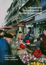 Tapa de International encyclopedia of economic sociology