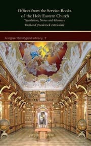 Tapa de Offices from the service-books of the Holy Eastern Church