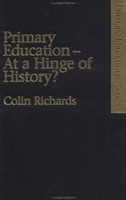 Tapa de Primary education-- at a hinge of history?