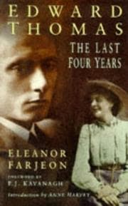 Tapa de Edward Thomas