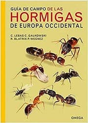 Tapa de GUÍA DE CAMPO DE LAS HORMIGAS DE EUROPA OCCIDENTAL