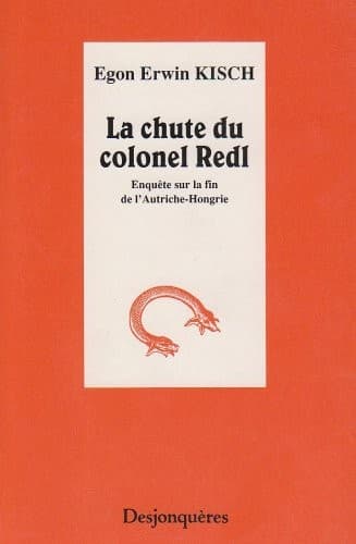 Tapa de LA CHUTE DU COLONEL REDL