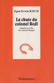 Tapa de LA CHUTE DU COLONEL REDL