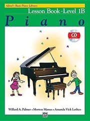 Tapa de Alfred's Basic Piano Library Lesson Book, Bk 1B