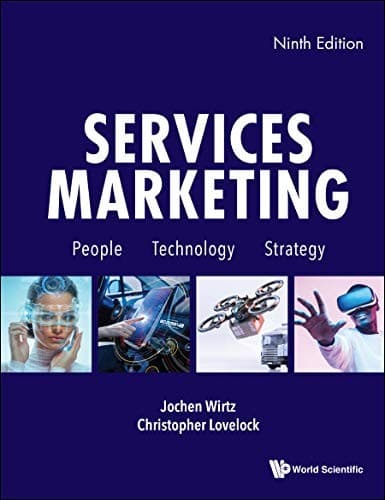 Tapa de Services Marketing