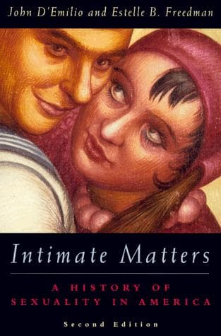 Tapa de Intimate Matters