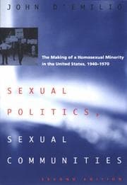 Tapa de Sexual Politics, Sexual Communities
