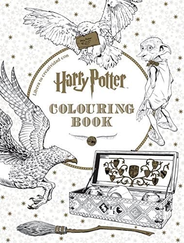 Tapa de Harry Potter. Colouring book