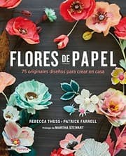 Tapa de Flores de papel