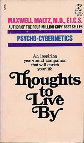 Tapa de Thoughts to live by.