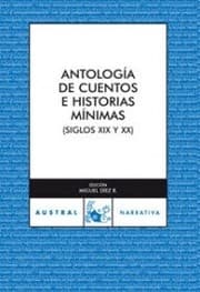 Tapa de Antología de cuentos e historias mínimas