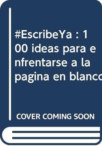 Tapa de #EscribeYa
