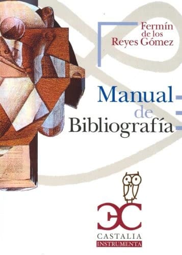 Tapa de Manual de Bibliografía