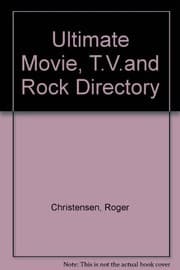 Tapa de Christensen's ultimate movie, TV and rock directory