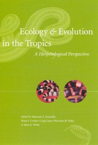 Tapa de Ecology and Evolution in the Tropics