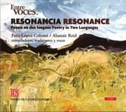 Tapa de Resonancia / Resonance. Poesía en dos lenguas / Poetry in Two Languages