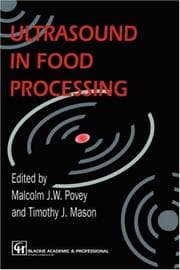 Tapa de Ultrasound in food processing