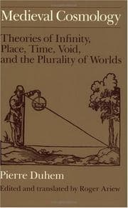 Tapa de Medieval Cosmology