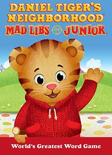 Tapa de Daniel Tiger's Neighborhood Mad Libs Junior