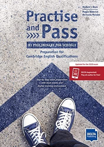Tapa de Practise and pass b1 preliminary for schools