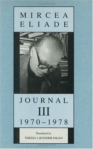 Tapa de Journal III, 1970-1978