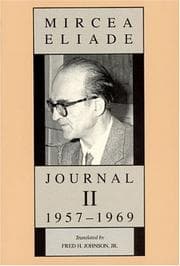 Tapa de Journal II, 1957-1969