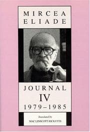 Tapa de Journal IV, 1979-1985