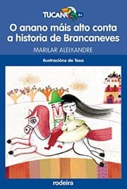 Tapa de O anano máis alto conta a historia de Brancaneves
