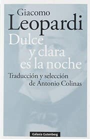 Tapa de Dulce y clara es la noche