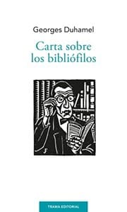 Tapa de Carta sobre los bibliófilos