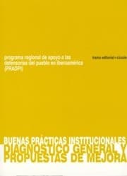 Tapa de Buenas prácticas institucionales. Diagnóstico general y propuestas de mejora