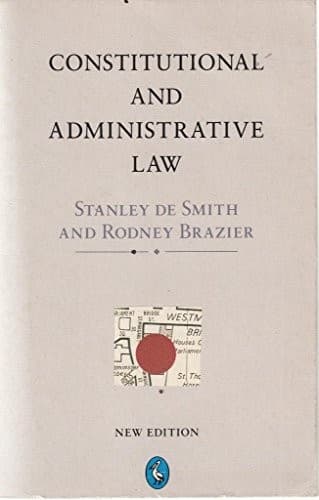 Tapa de Constitutional and administrative law