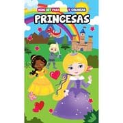 Tapa de Princesas. Mini set para leer y colorear.