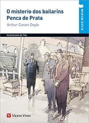 Tapa de O Misterio Dos Bailarins. Penca De Prata