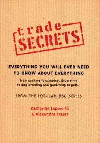 Tapa de Trade secrets