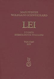 Tapa de Lessico Etimologico Italiano. Band 14