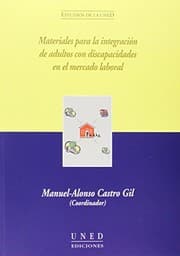 Tapa de Materiales para la integración de adultos con discapacidades en el mercado laboral/integration of adults with disabilities into labour market materials