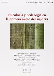Tapa de Psicología y pedagogía en la primera mitad del siglo XX
