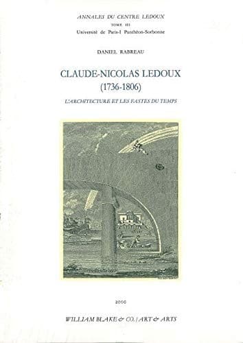 Tapa de Claude-Nicolas Ledoux (1736-1806)