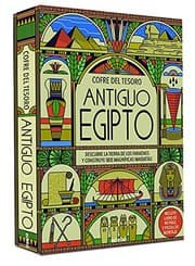 Tapa de Antiguo Egipto. Cofre del tesoro