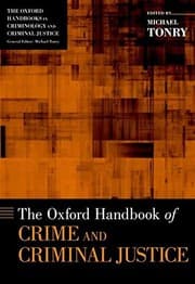 Tapa de The Oxford handbook of crime and criminal justice