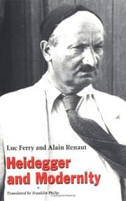 Tapa de Heidegger and modernity