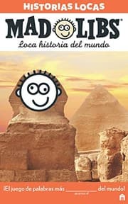 Tapa de Mad Libs. Historias locas. Loca historia del mundo.